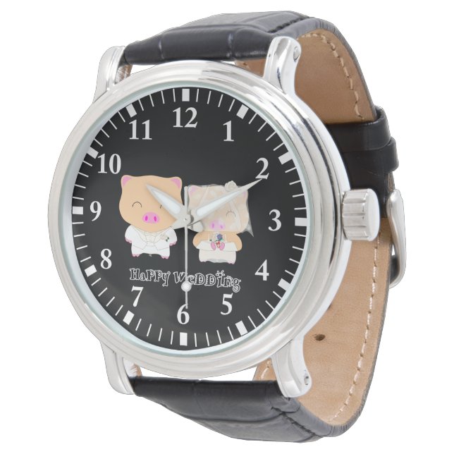 Reloj De Pulsera Feliz matrimonio (Angular)