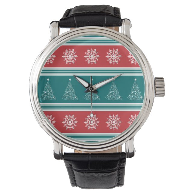 Reloj De Pulsera Feliz Navidad (Anverso)