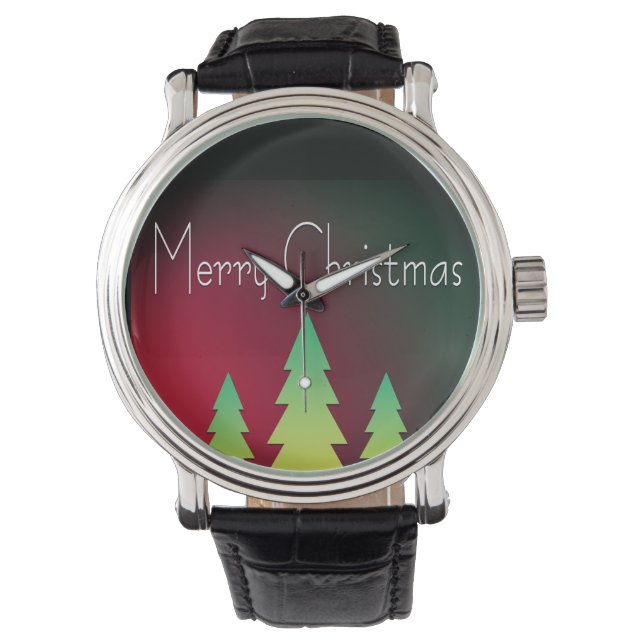 Reloj De Pulsera feliz navidad (Anverso)