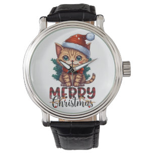 Reloj De Pulsera Feliz Navidad