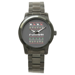 Reloj De Pulsera Feliz Navidad - ASL American Rótulo Language I
