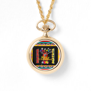 Reloj De Pulsera Feliz Navidad Colorido momento feliz personalizado