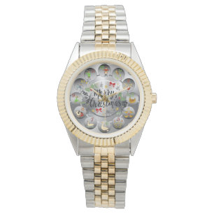 Reloj De Pulsera Feliz Navidad ~ Los 12 Días De Navidades ~