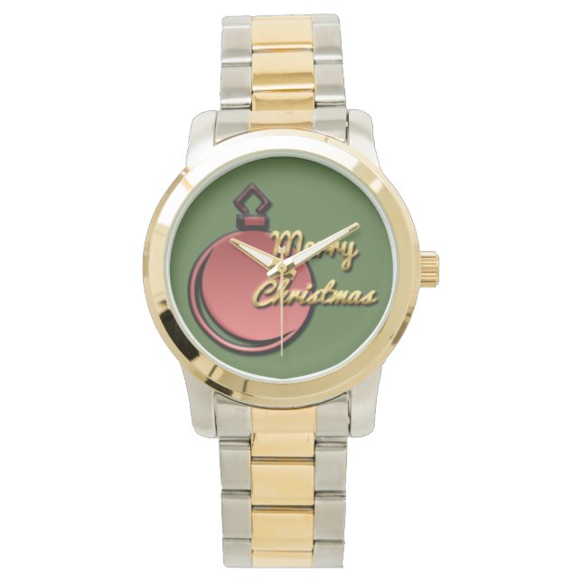 Reloj De Pulsera ¡Feliz Navidad, reloj, a la venta! (Anverso)