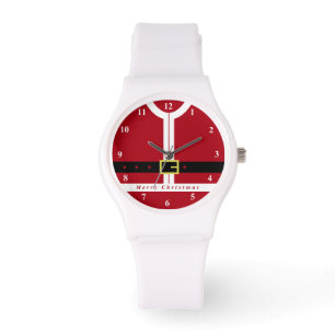 Reloj De Pulsera Feliz Navidad Santa Claus Watch Funny