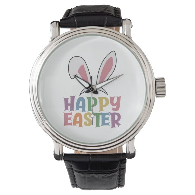 Reloj De Pulsera Feliz Pascua (Anverso)