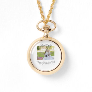 Reloj De Pulsera feliz primer día de las madres amor foto nombre ca