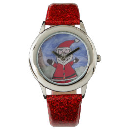 Reloj De Pulsera Feliz Santa