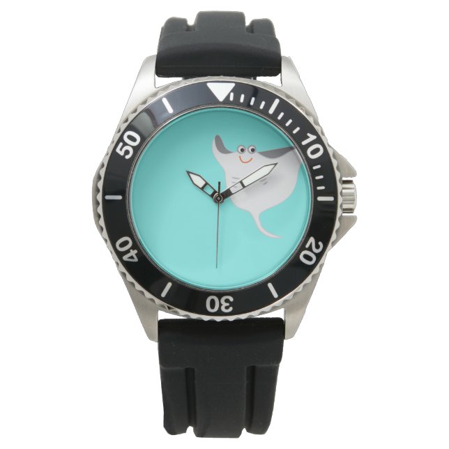 Reloj De Pulsera Feliz Stingray (Anverso)