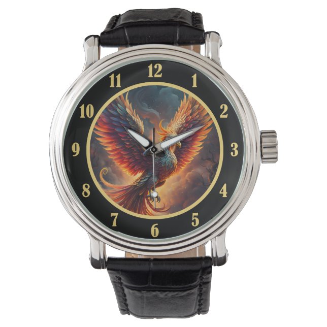 Reloj De Pulsera Fénix Ascendente (Anverso)