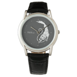 Reloj De Pulsera Fenris es un perro libre viking mitología nórdica 