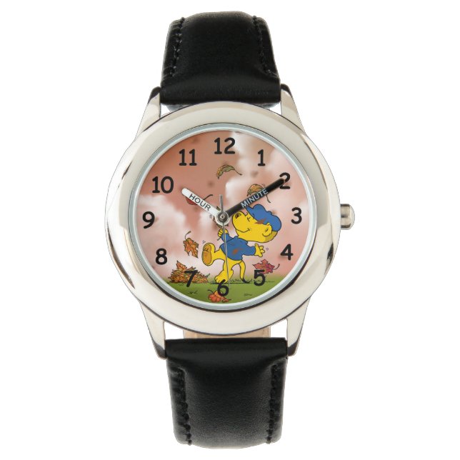 Reloj De Pulsera Ferald Entre Las Hojas De Otoño Watch (Anverso)