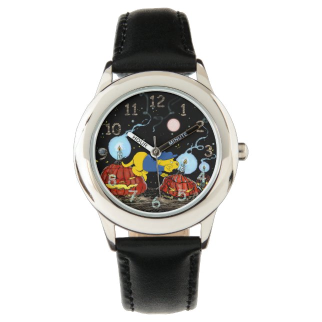 Reloj De Pulsera Ferald y las calabazas rojas (Anverso)