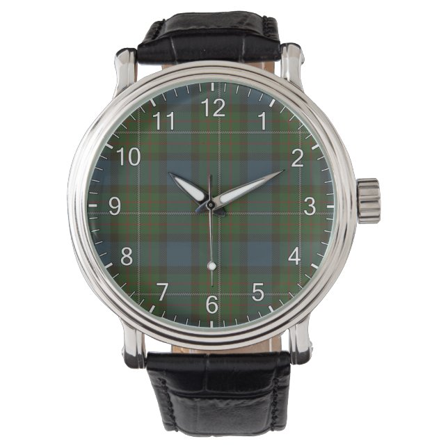 Reloj De Pulsera Ferguson Clan Tartán (Anverso)
