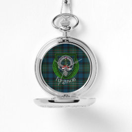 Reloj De Pulsera Ferguson Scottish Clan Tartan & Crest