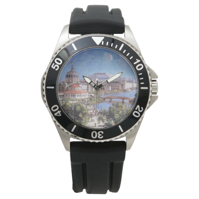 Reloj De Pulsera Feria Mundial de Chicago (Exposición Colombiana) (Anverso)