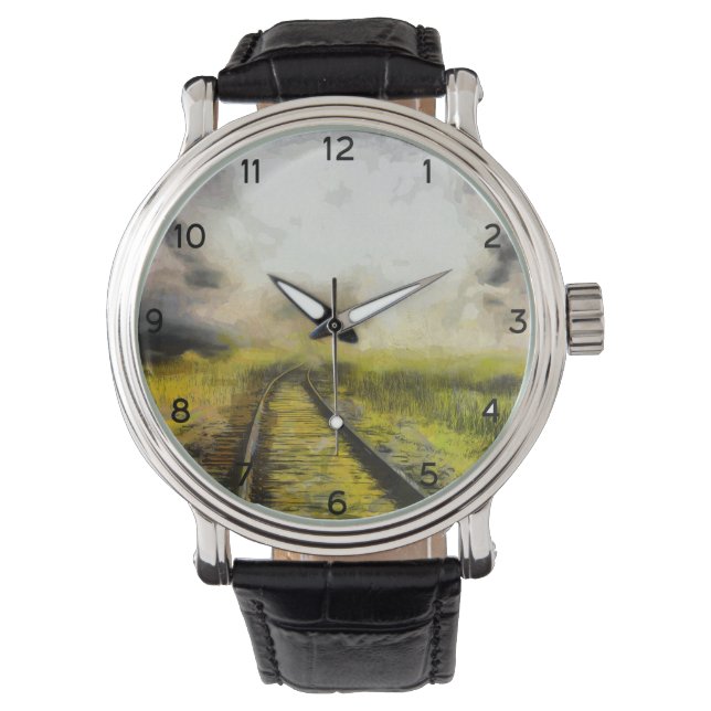 Reloj De Pulsera Ferrocarril (Anverso)