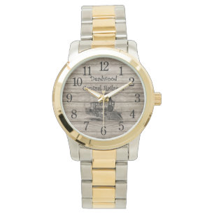 Reloj De Pulsera Ferrocarril Central de Deadwood ~ Dakota del Sur