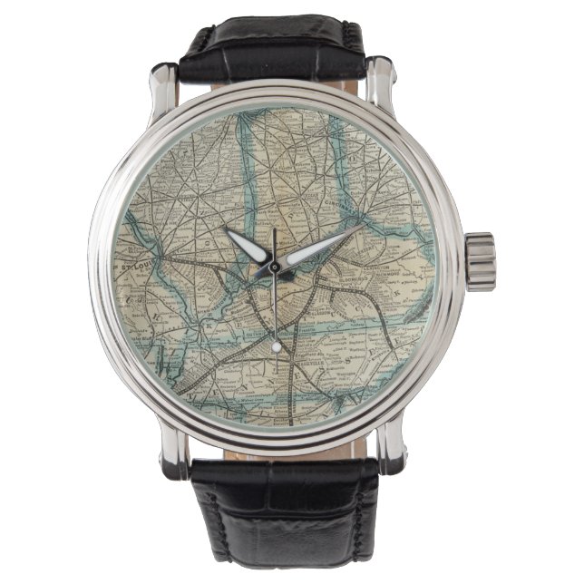 Reloj De Pulsera Ferrocarril de Louisville y Nashville 2 (Anverso)