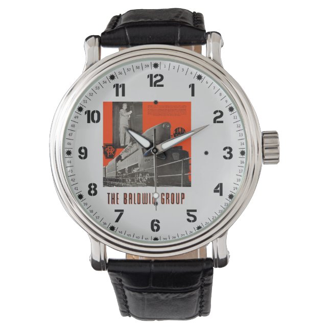 Reloj De Pulsera Ferrocarril Pennsylvania T1 Locomotora 6111 (Anverso)