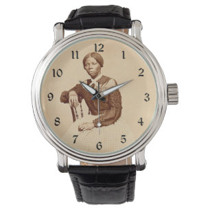 Reloj De Pulsera Ferrocarril subterráneo Abolicionista Harriet Tubm