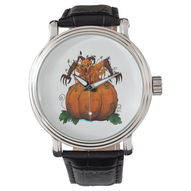 Reloj De Pulsera Festividad de Halloween (Anverso)