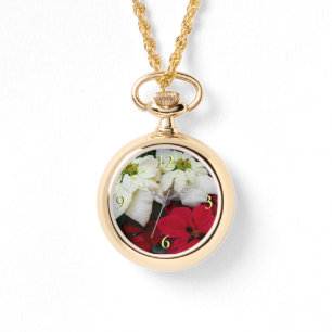 Reloj De Pulsera Festividades de los Navidades de la posología blan