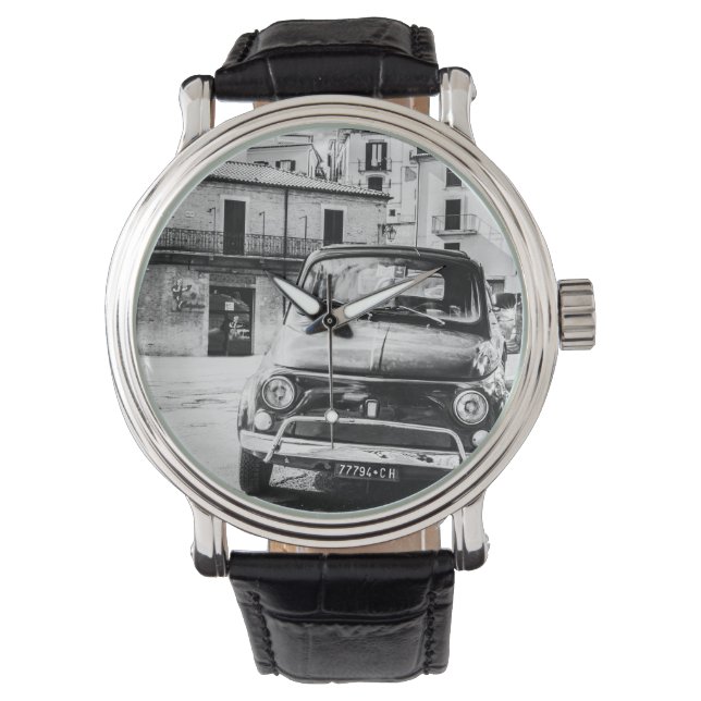 Reloj De Pulsera Fiat 500, cinquecento en Italia, regalo clásico de (Anverso)