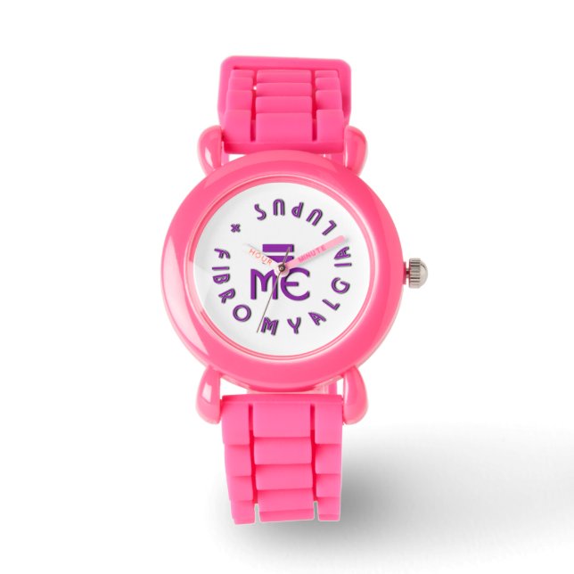 Reloj De Pulsera Fibromialgia y Lupus Vigilancia de la Conciencia (Anverso)