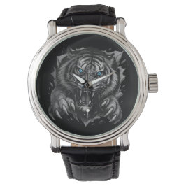 Reloj De Pulsera Fierce Tiger Breakthrough: Negrita y salvaje