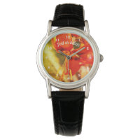 Fiery Naranja Daylily Flower Resumen personalizado