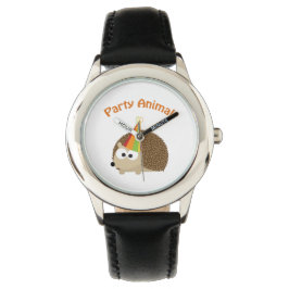 Reloj De Pulsera ¡fiesta Animal! Hedgehog
