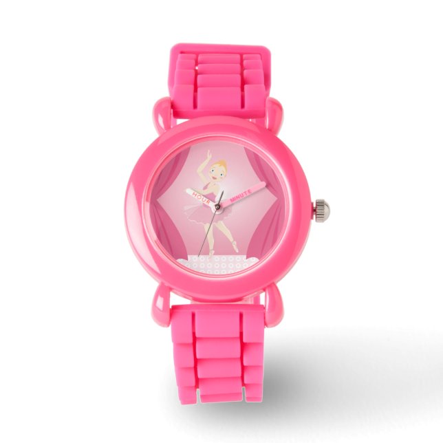 Reloj De Pulsera Fiesta de cumpleaños Ballerina (Anverso)