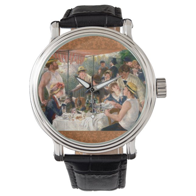 Reloj De Pulsera Fiesta de Renoir French Luncheon Boating (Anverso)