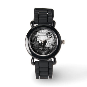 Reloj De Pulsera Fiesta divertido de la bola de discoteca