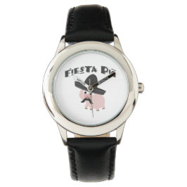 Reloj De Pulsera Fiesta Pig