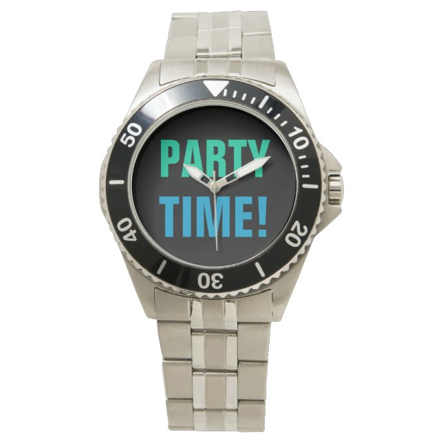 Reloj De Pulsera ¡fiesta TIME! (Anverso)