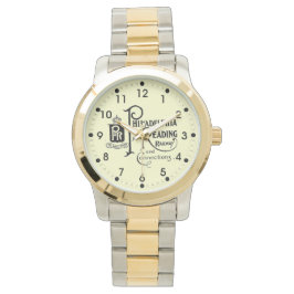 Reloj De Pulsera Filadelfia y el logotipo del ferrocarril de lectur