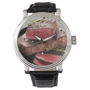 Reloj De Pulsera Filete de carne de vaca