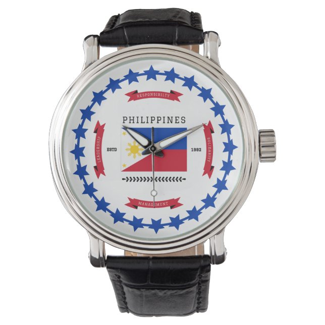 Reloj De Pulsera Filipinas (Anverso)