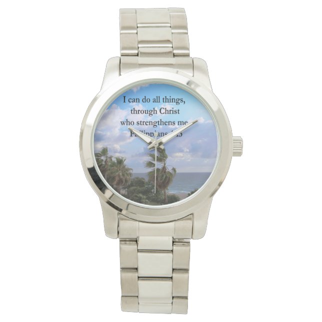 RELOJ DE PULSERA FILIPINOS 4:13 ORACIÓN (Anverso)