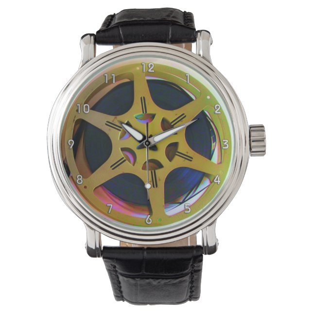 Reloj De Pulsera Film Reel Watch por Leslie Harlow (Anverso)