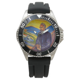 Reloj De Pulsera Filósofo Friedrich Nietzsche (por Edvard Munch)