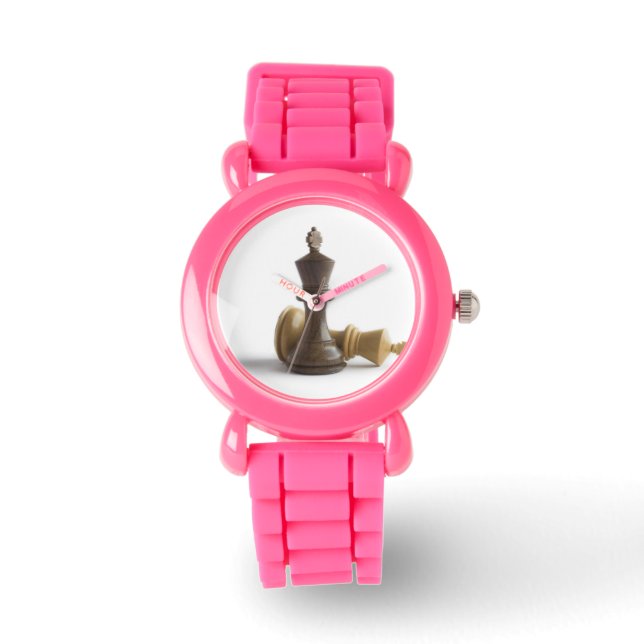 Reloj De Pulsera Fin del juego de ajedrez (Anverso)