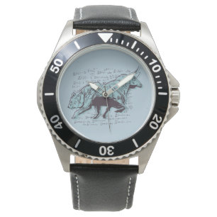 Reloj De Pulsera Finanzas de Análisis de Mercados