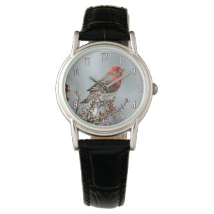 Reloj De Pulsera Finca de casa en nieve - Fotografía original