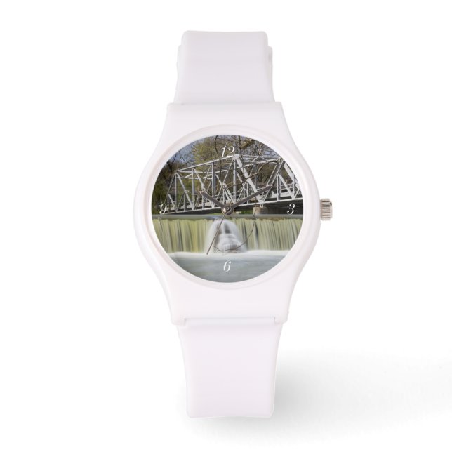 Reloj De Pulsera Finley Dam Después De La Lluvia (Anverso)