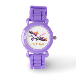 Reloj De Pulsera Fire Dragon