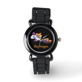 Reloj De Pulsera Fire Dragon