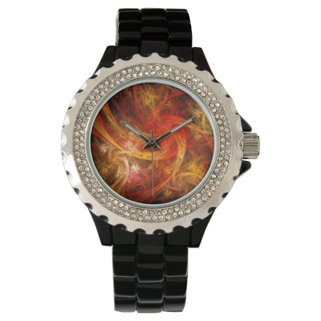 Reloj De Pulsera Firestorm Nova Resumen Arte (Anverso)